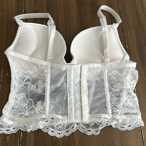 NWOT Victoria’s Secret very sexy push up bustier corset bra 34A - Picture 3 of 5